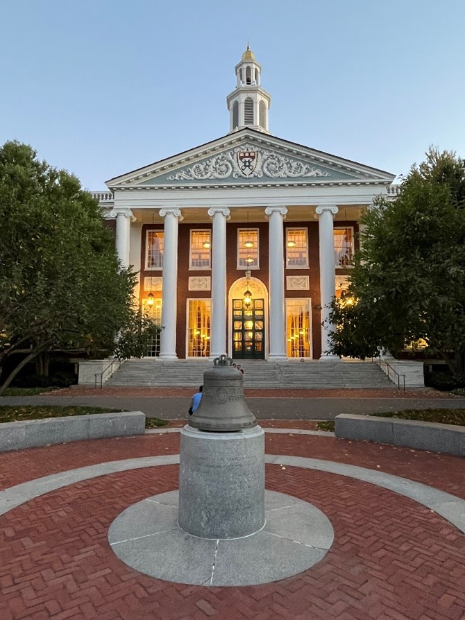 The campus at Harvard Business School